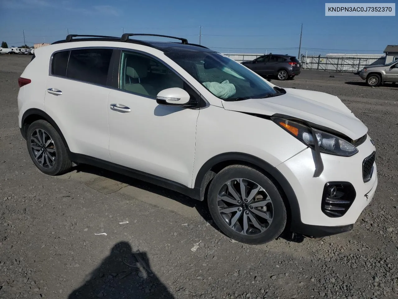 KNDPN3AC0J7352370 2018 Kia Sportage Ex