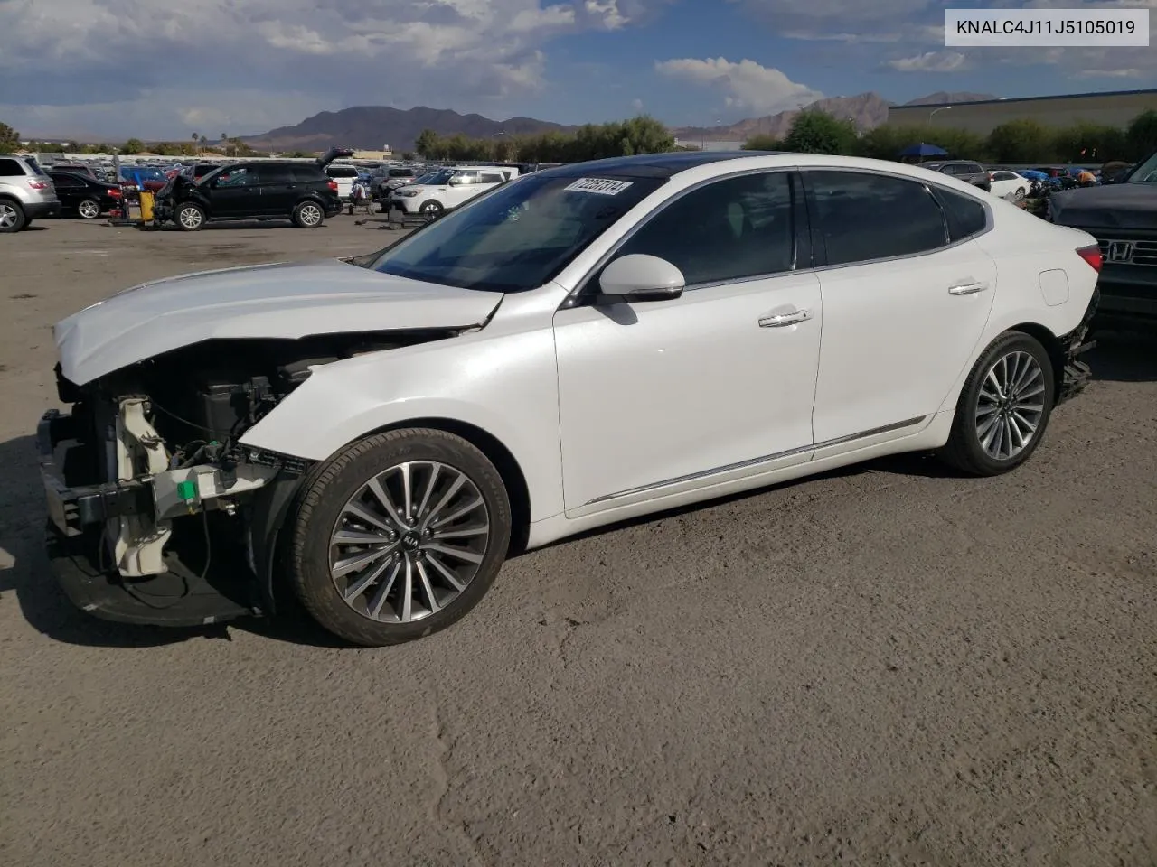 KNALC4J11J5105019 2018 Kia Cadenza Luxury