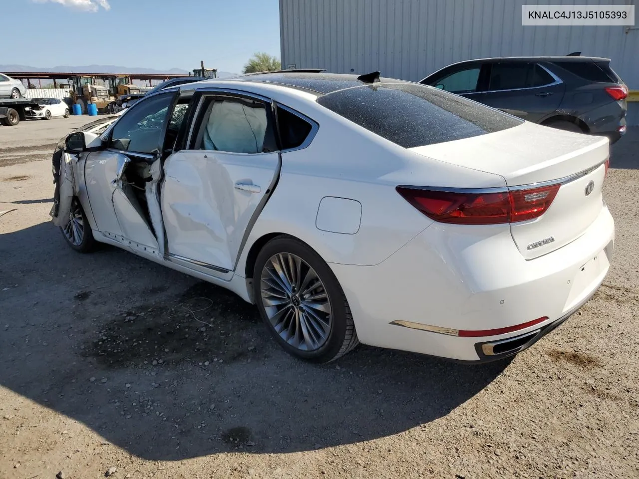 2018 Kia Cadenza Luxury VIN: KNALC4J13J5105393 Lot: 74038014