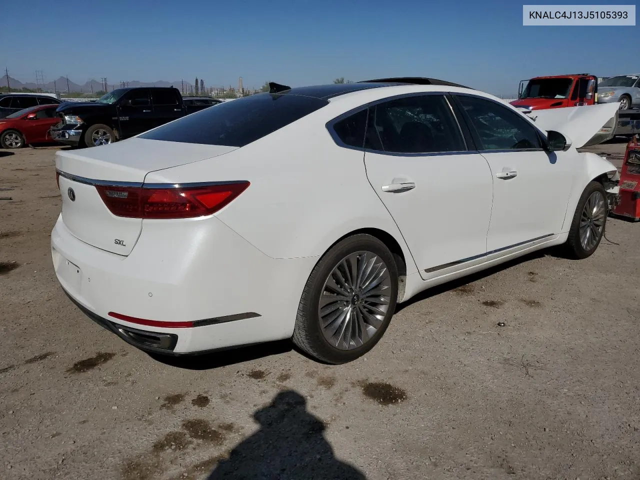 2018 Kia Cadenza Luxury VIN: KNALC4J13J5105393 Lot: 74038014