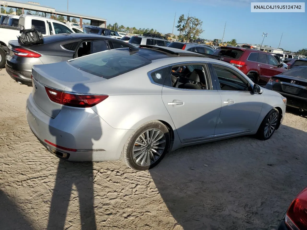 2018 Kia Cadenza Luxury VIN: KNALC4J19J5124742 Lot: 75203524