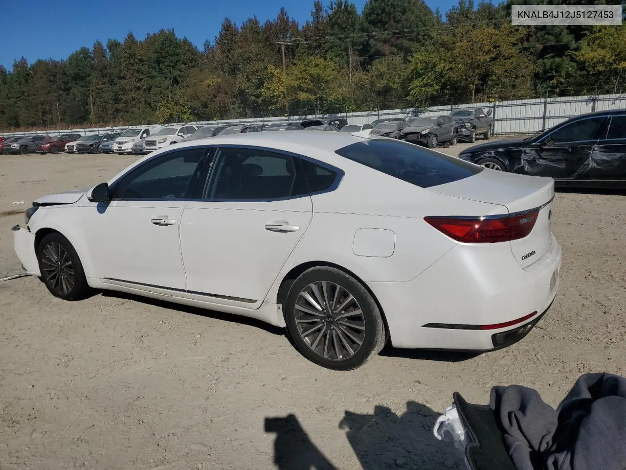 2018 Kia Cadenza Premium VIN: KNALB4J12J5127453 Lot: 77793854