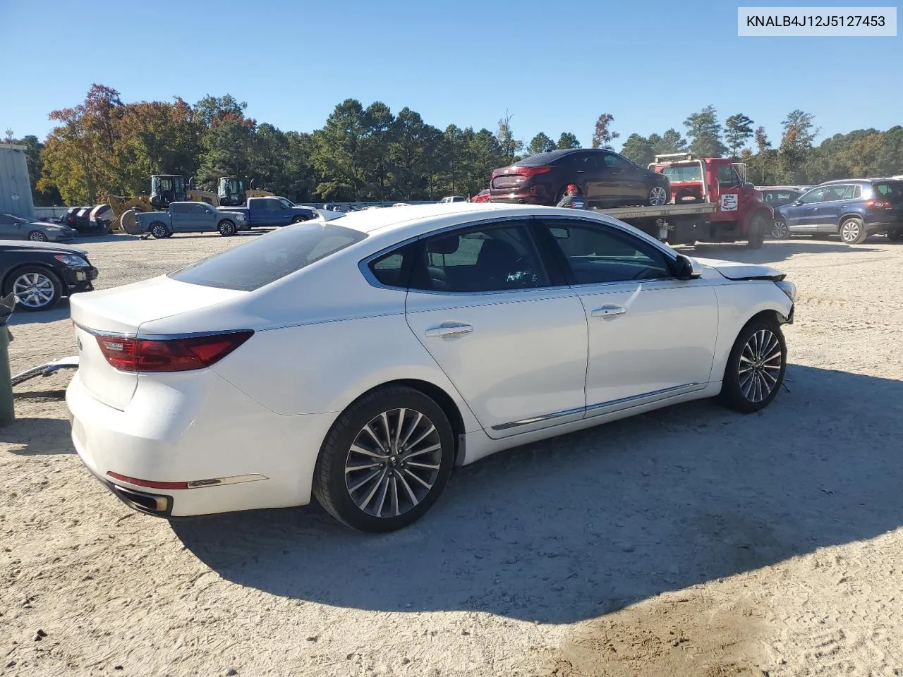 2018 Kia Cadenza Premium VIN: KNALB4J12J5127453 Lot: 77793854