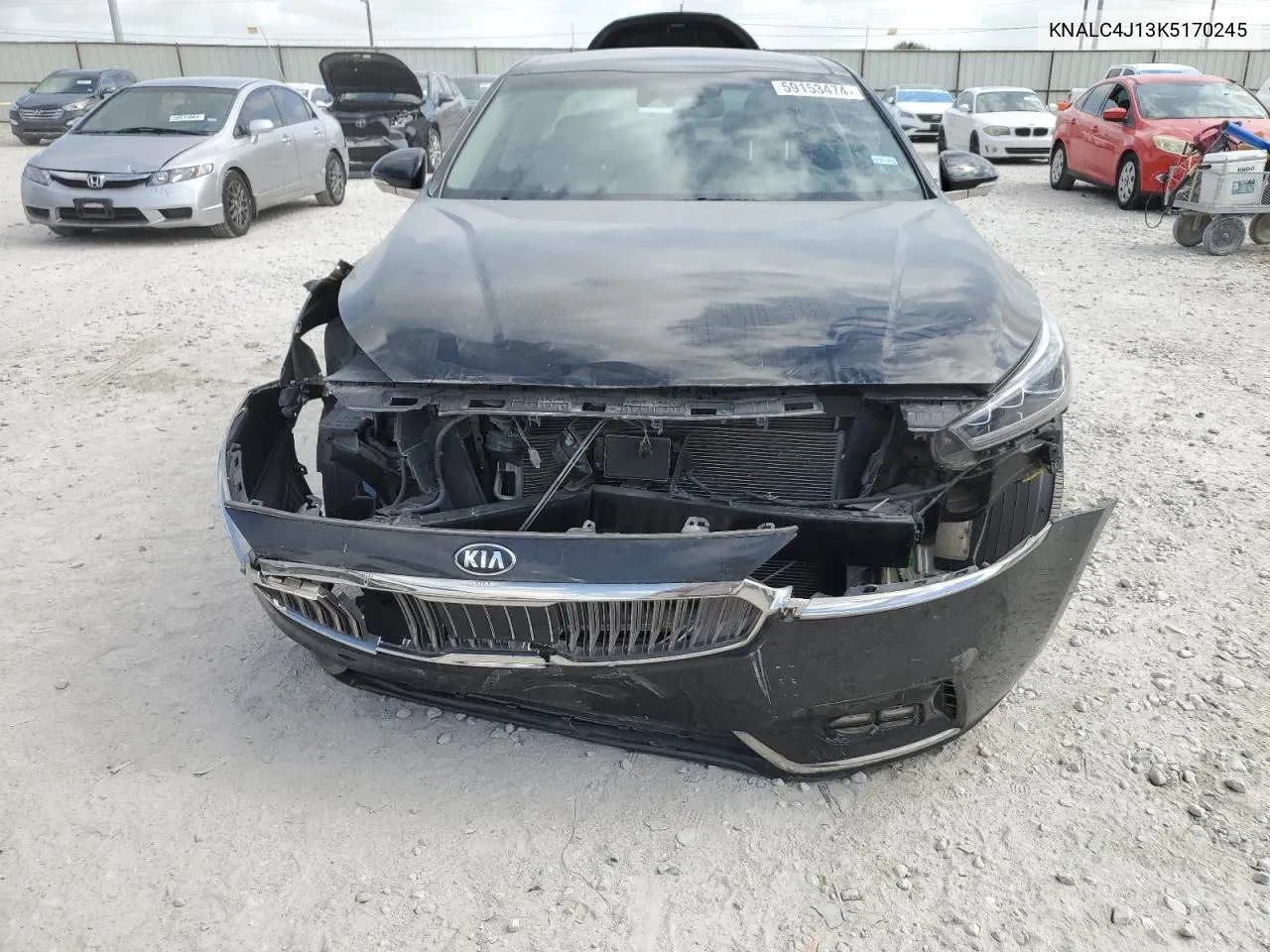 2019 Kia Cadenza Luxury VIN: KNALC4J13K5170245 Lot: 59153474