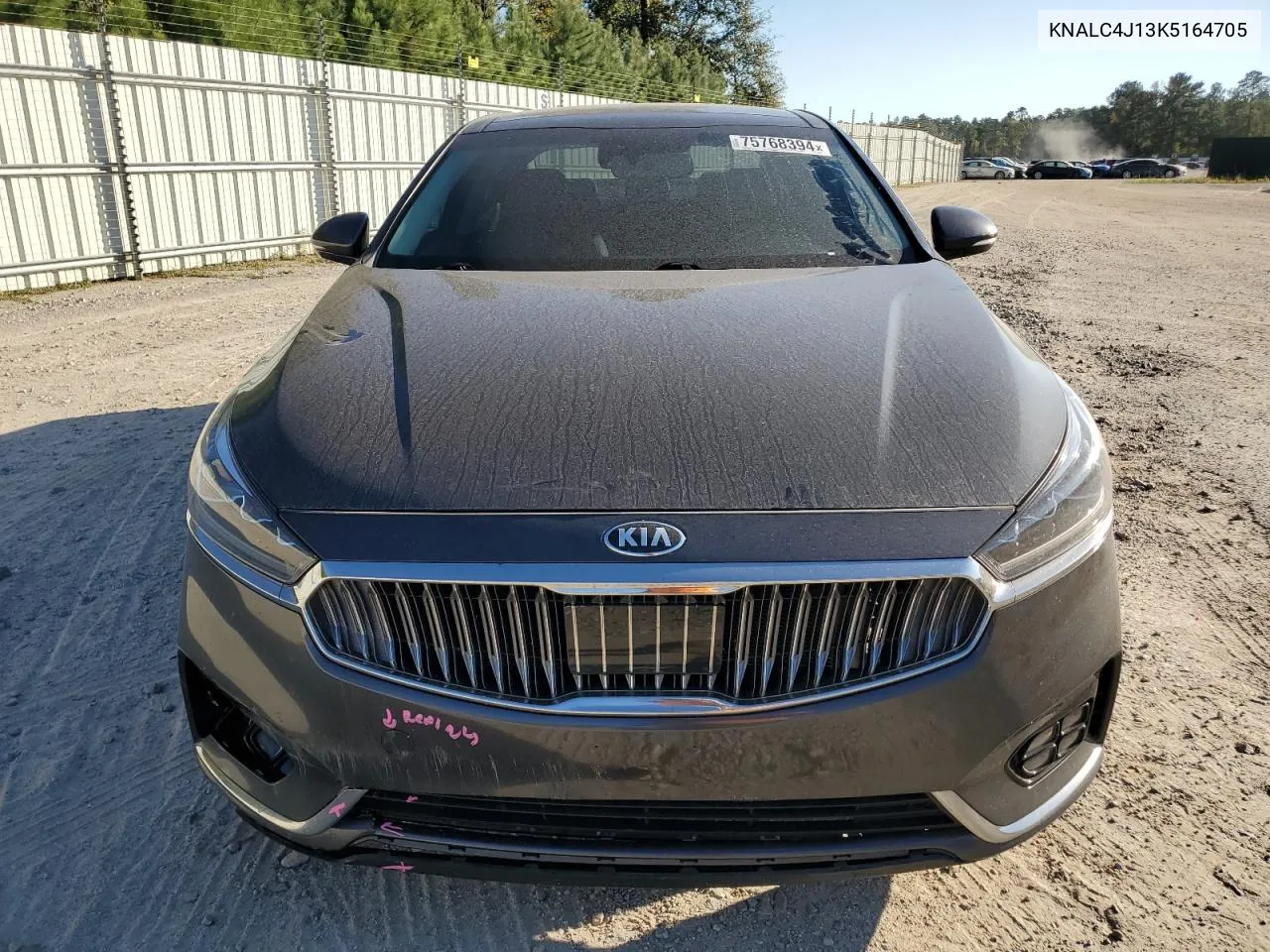 2019 Kia Cadenza Luxury VIN: KNALC4J13K5164705 Lot: 75768394