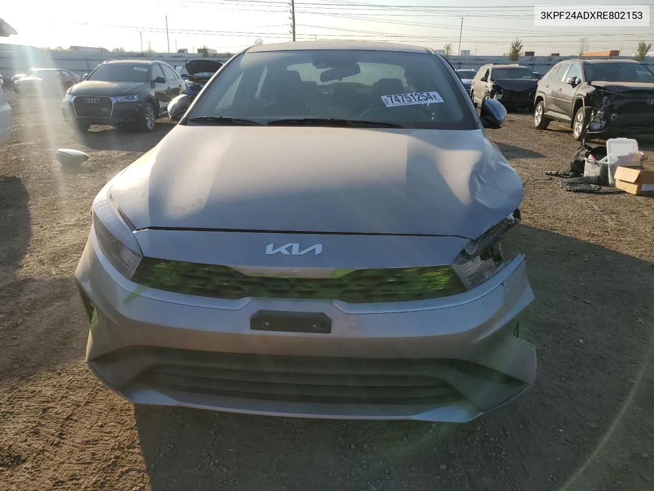 2024 Kia Forte Lx VIN: 3KPF24ADXRE802153 Lot: 74751254