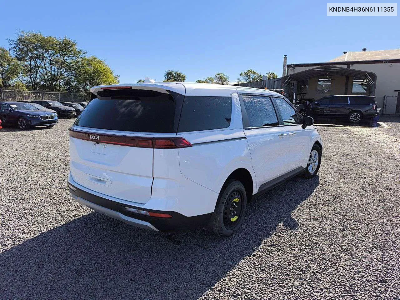 2022 Kia Carnival Lx VIN: KNDNB4H36N6111355 Lot: 74786354