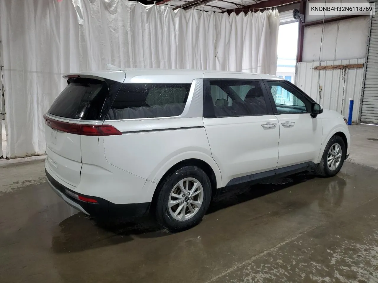 2022 Kia Carnival Lx VIN: KNDNB4H32N6118769 Lot: 75959994