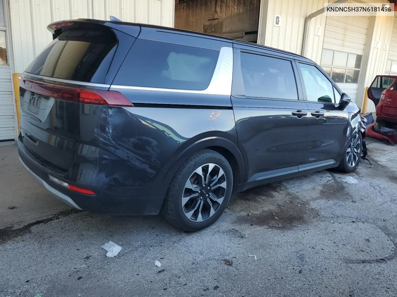 2022 Kia Carnival Ex VIN: KNDNC5H37N6181496 Lot: 78897164