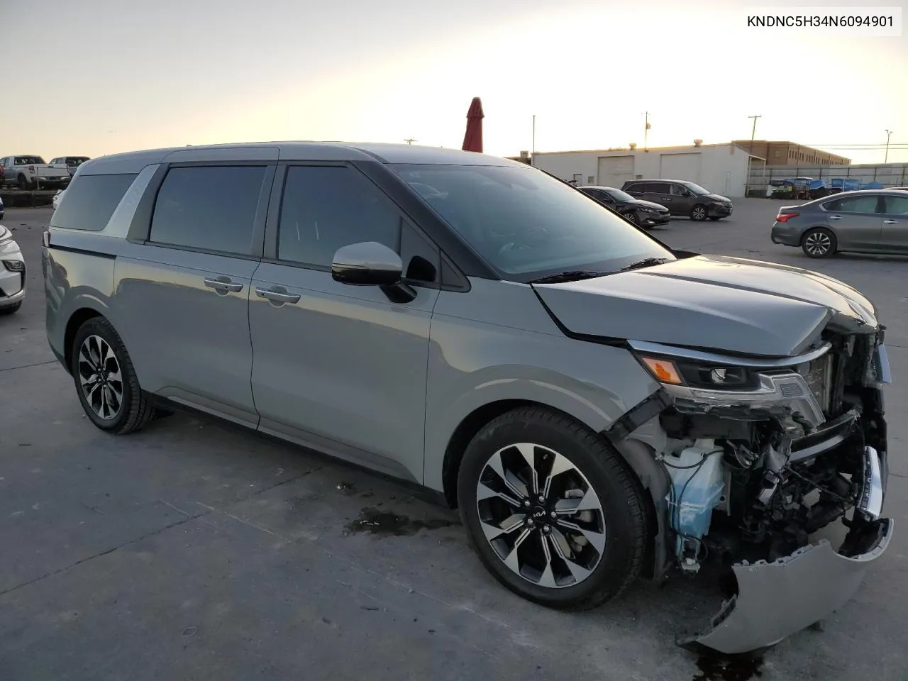 2022 Kia Carnival Ex VIN: KNDNC5H34N6094901 Lot: 80724774