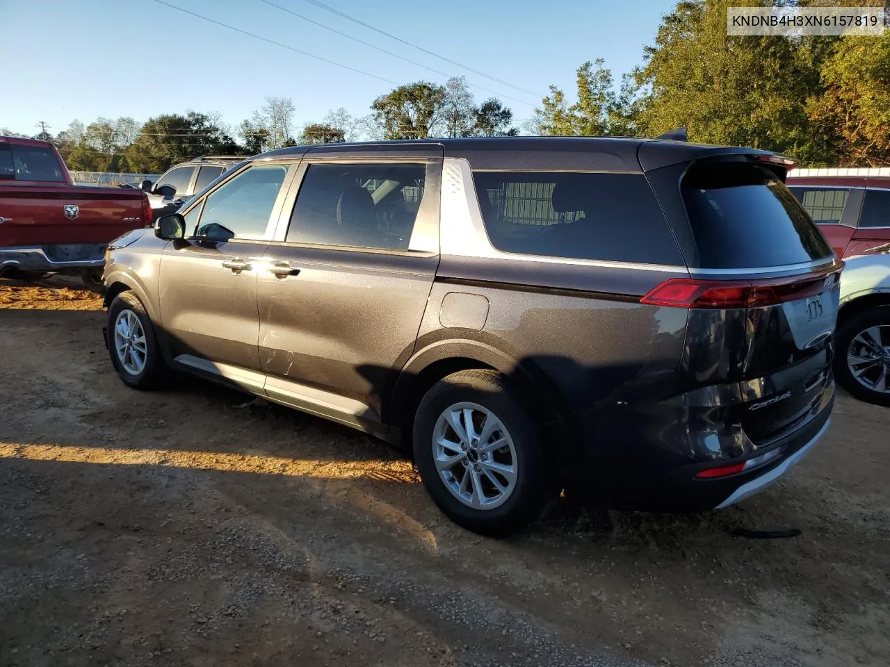 2022 Kia Carnival Lx VIN: KNDNB4H3XN6157819 Lot: 81251984