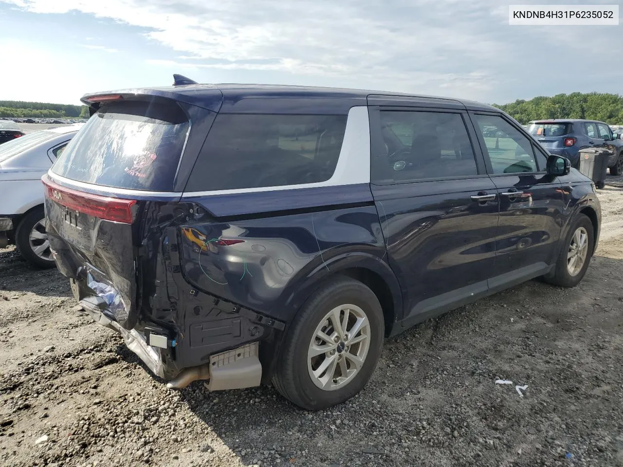 2023 Kia Carnival Lx VIN: KNDNB4H31P6235052 Lot: 65364314