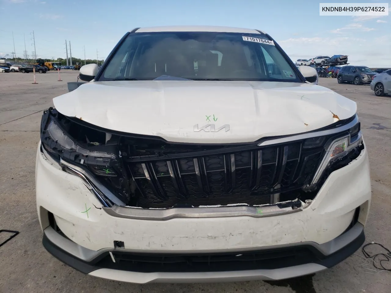 2023 Kia Carnival Lx VIN: KNDNB4H39P6274522 Lot: 71017644