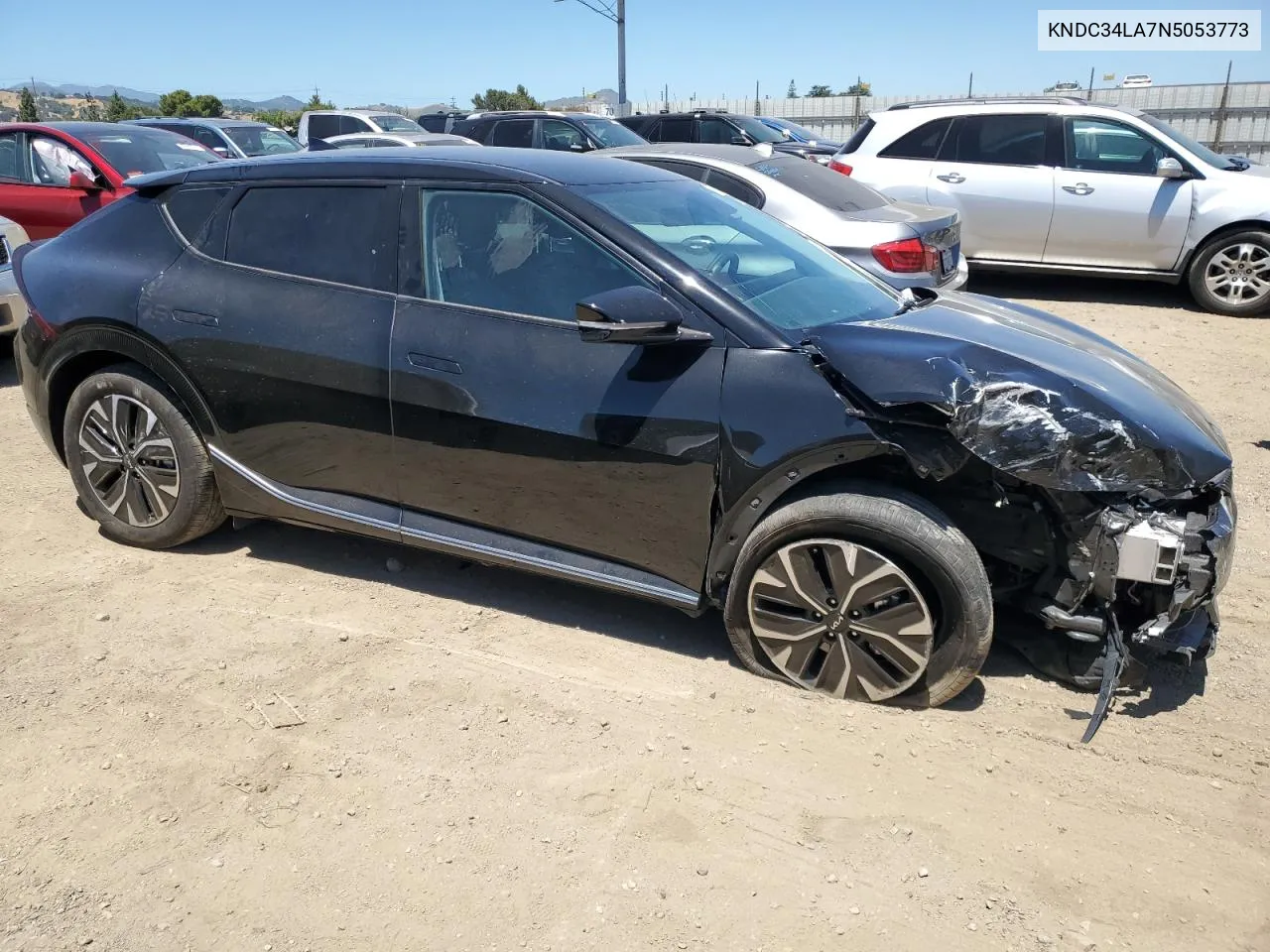 2022 Kia Ev6 Light VIN: KNDC34LA7N5053773 Lot: 57753934