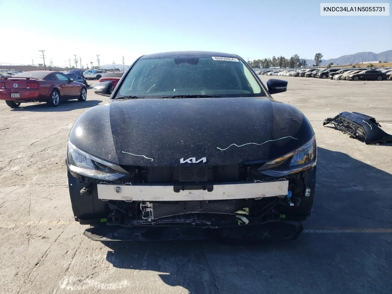 KNDC34LA1N5055731 2022 Kia Ev6 Light