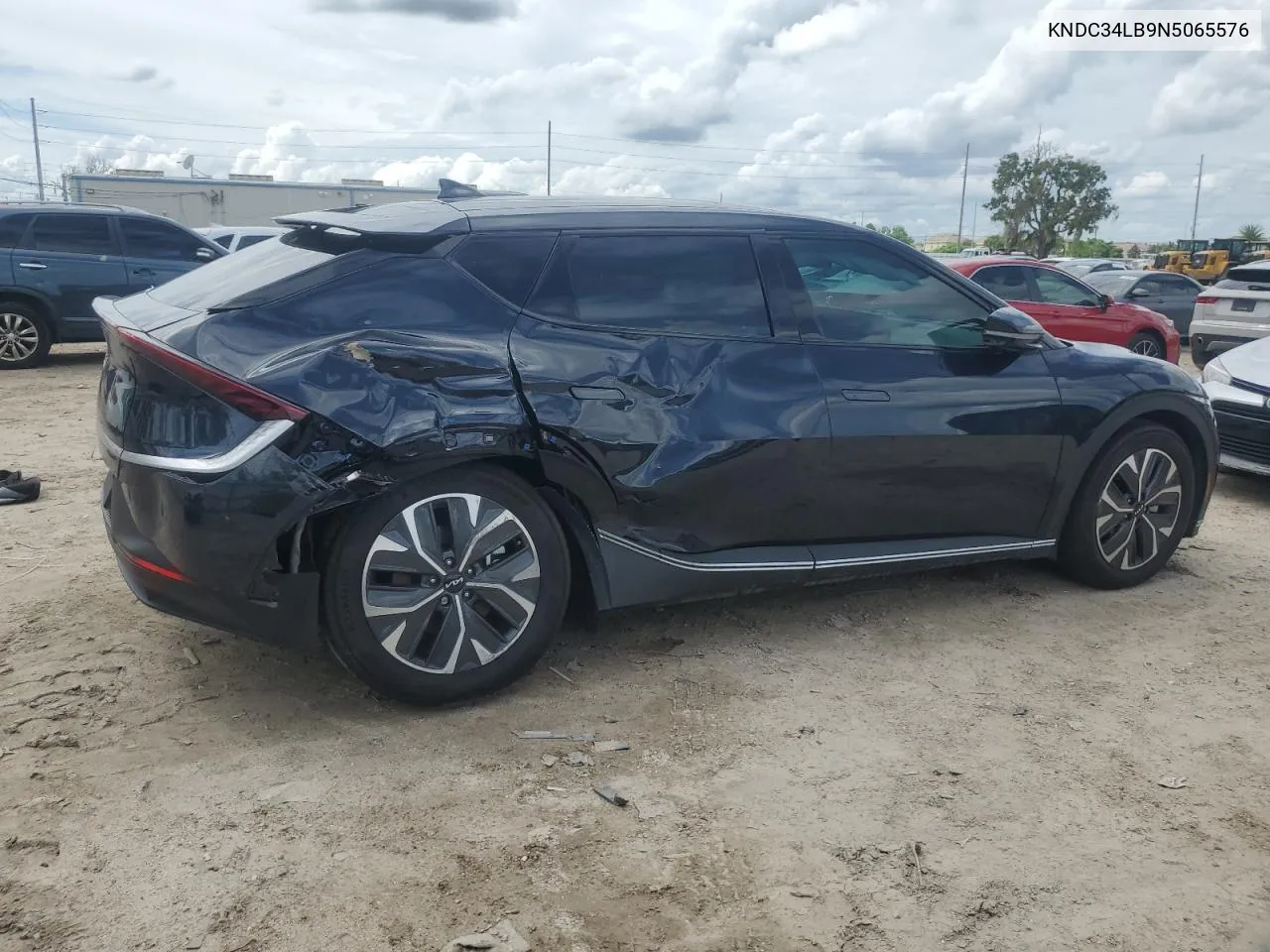 2022 Kia Ev6 Light VIN: KNDC34LB9N5065576 Lot: 70694694