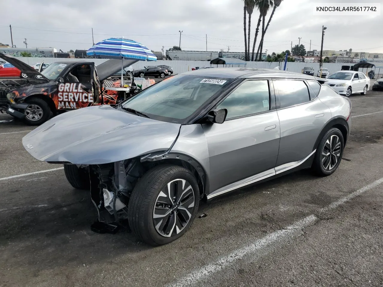 2024 Kia Ev6 Light VIN: KNDC34LA4R5617742 Lot: 71250024