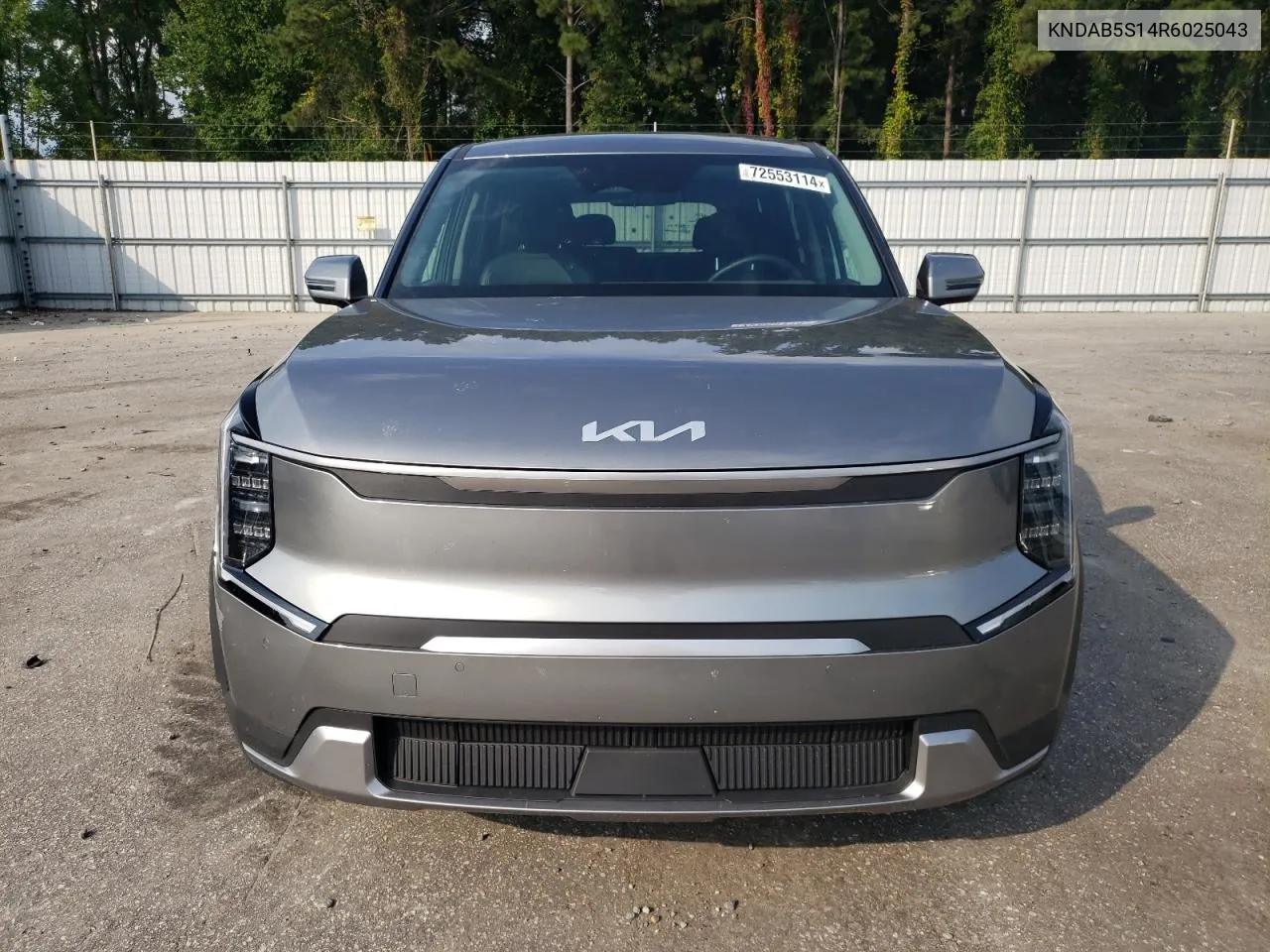 2024 Kia Ev9 Light VIN: KNDAB5S14R6025043 Lot: 72553114