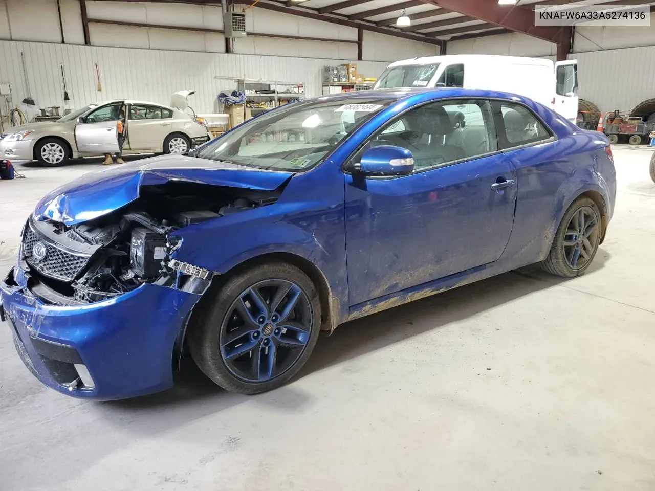 2010 Kia Forte Sx VIN: KNAFW6A33A5274136 Lot: 48362494