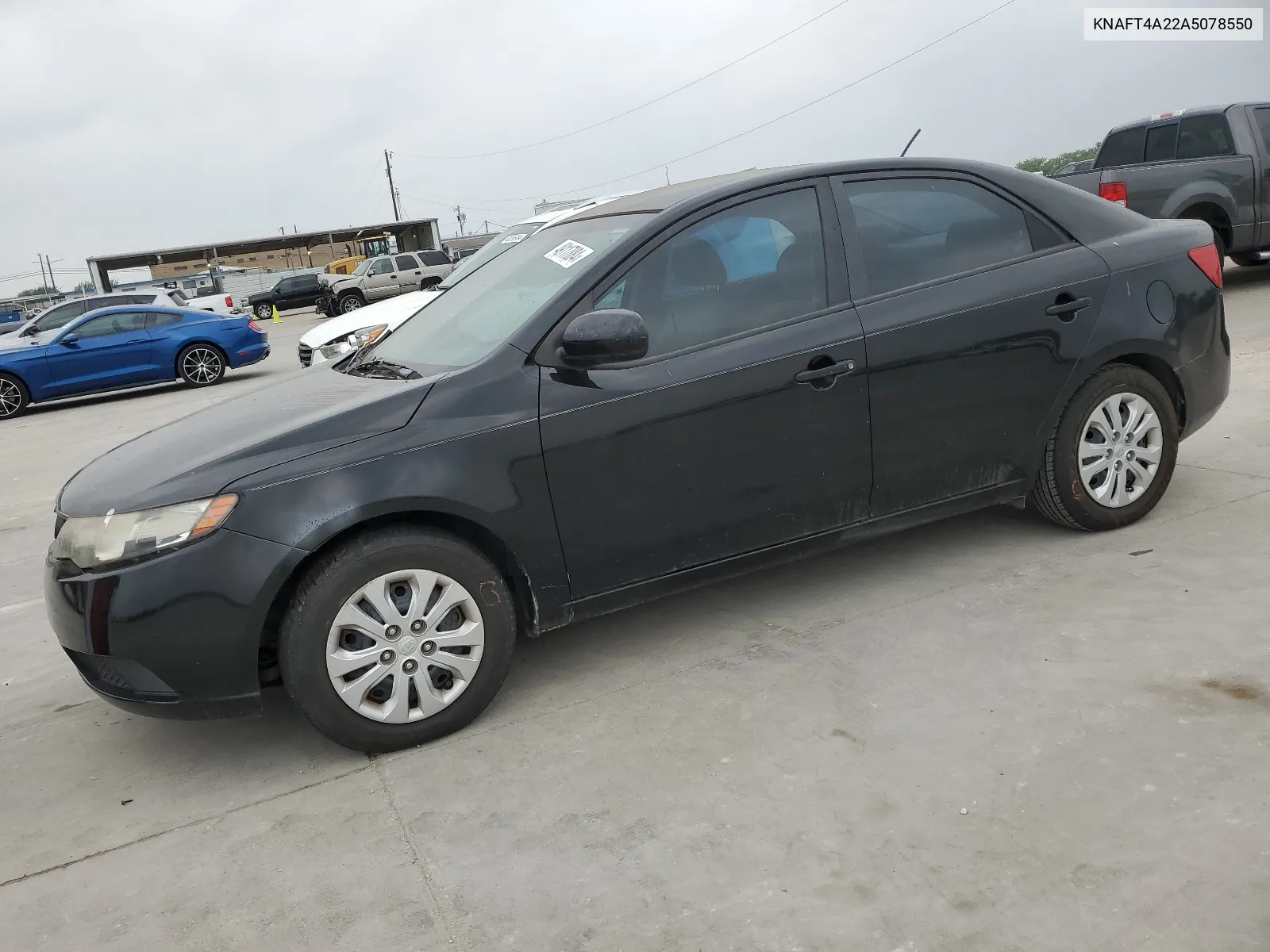 2010 Kia Forte Lx VIN: KNAFT4A22A5078550 Lot: 49117884