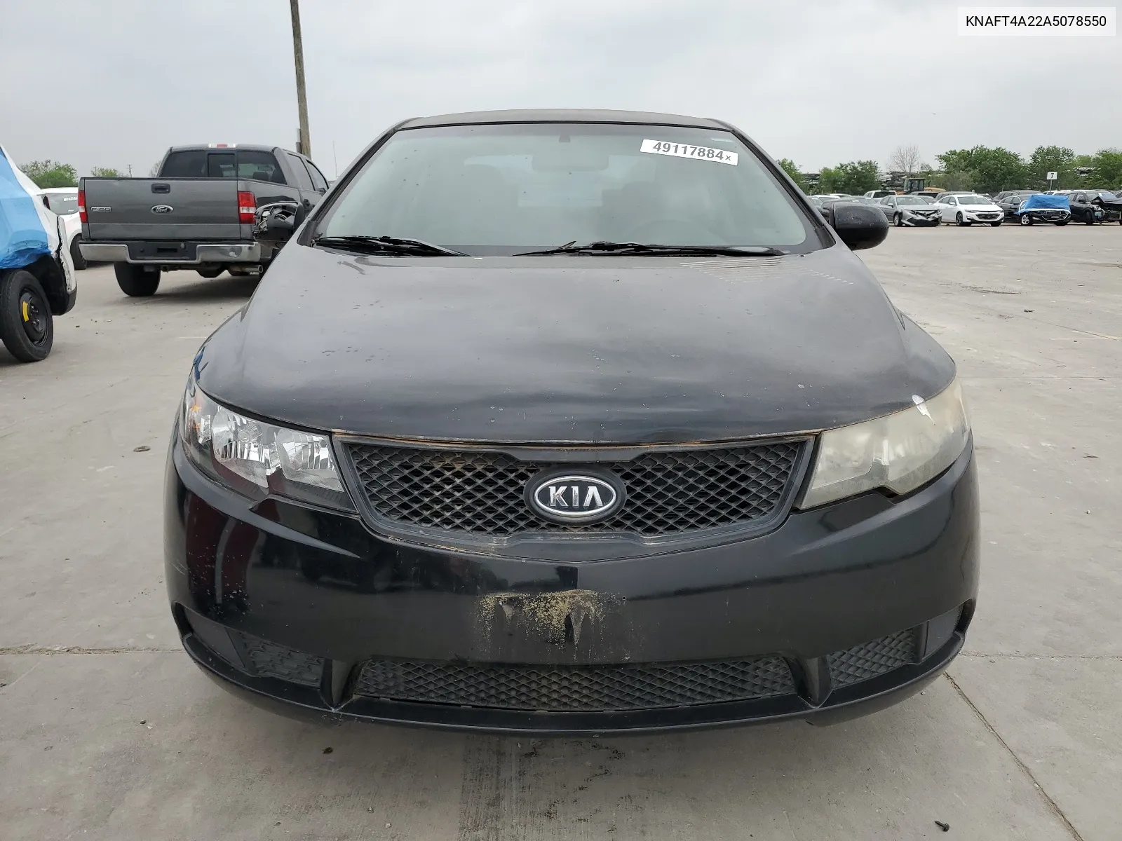 2010 Kia Forte Lx VIN: KNAFT4A22A5078550 Lot: 49117884