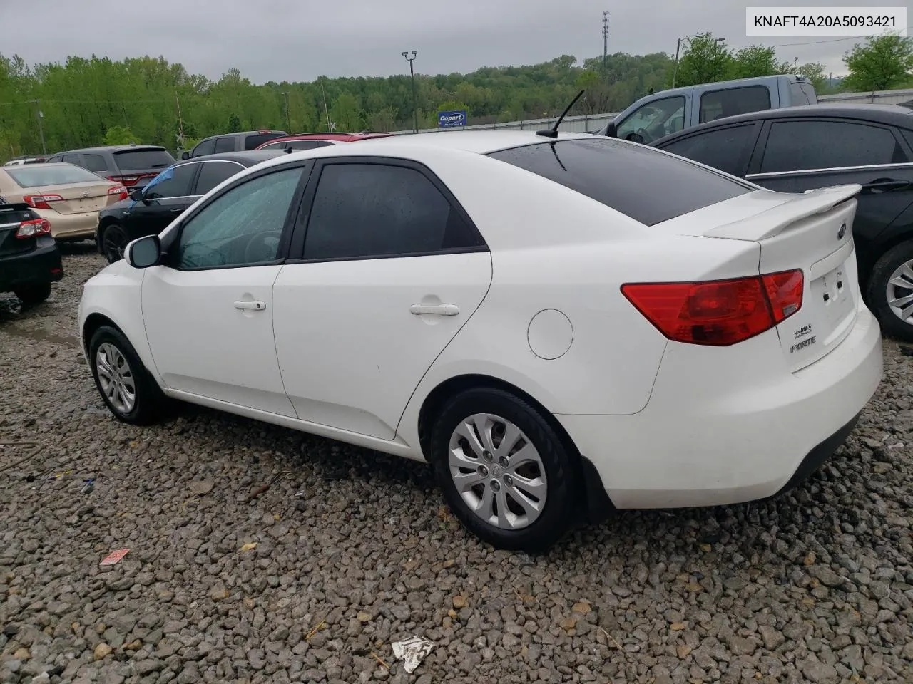 2010 Kia Forte Lx VIN: KNAFT4A20A5093421 Lot: 51487124