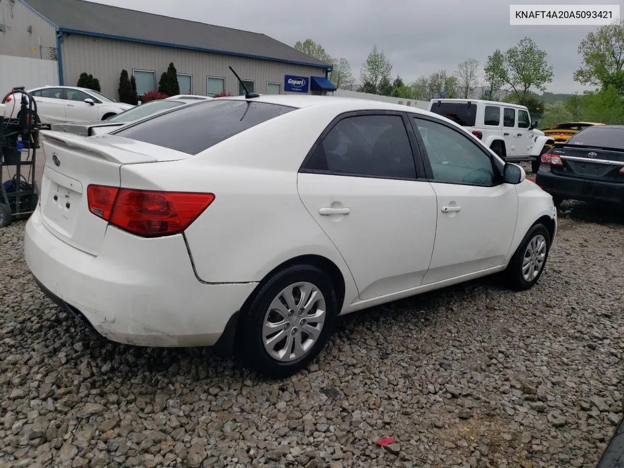 2010 Kia Forte Lx VIN: KNAFT4A20A5093421 Lot: 51487124