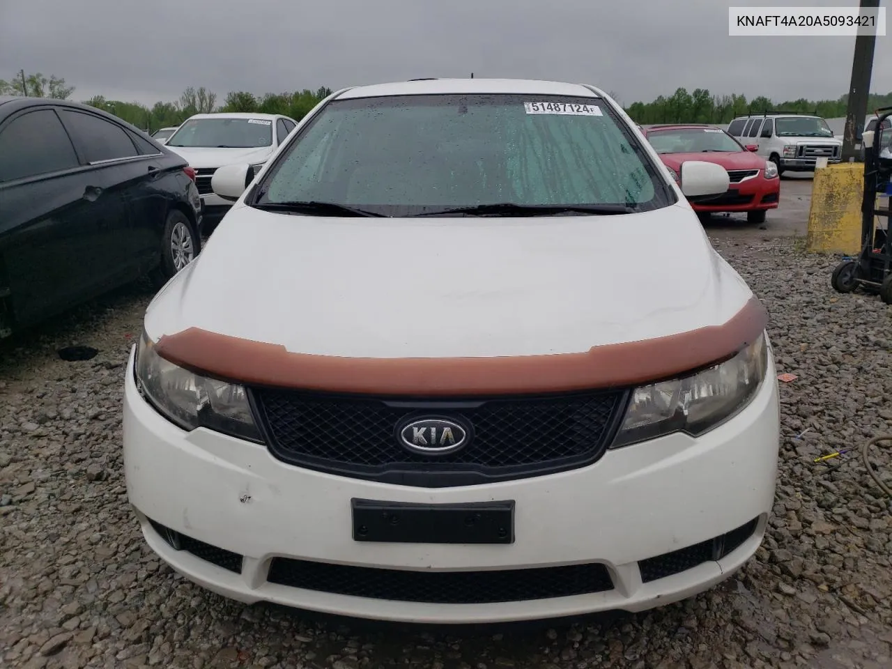 2010 Kia Forte Lx VIN: KNAFT4A20A5093421 Lot: 51487124