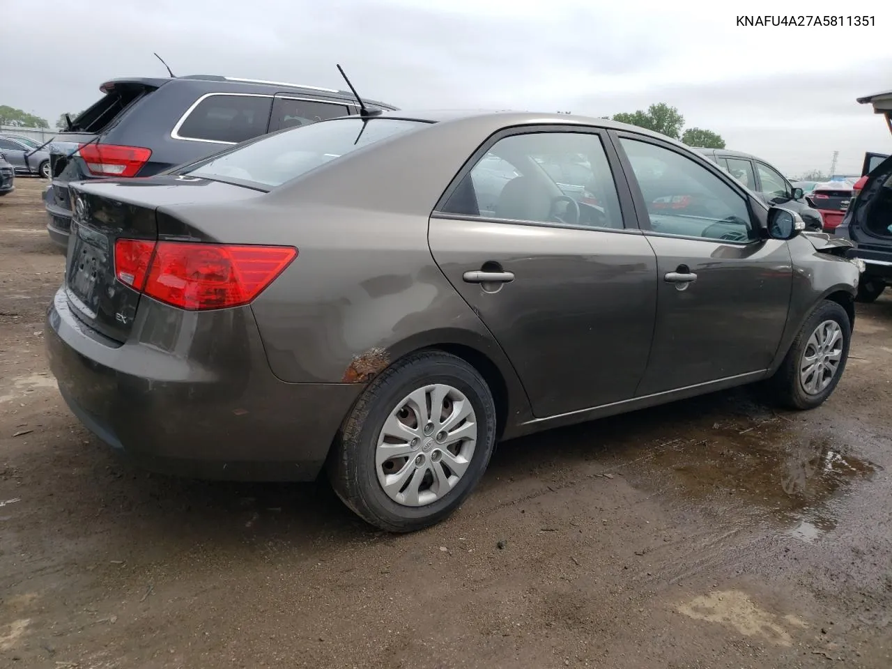 KNAFU4A27A5811351 2010 Kia Forte Ex