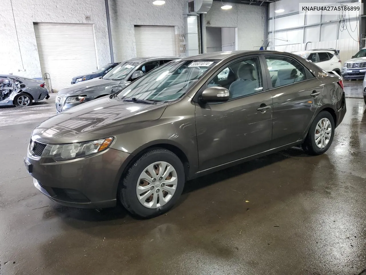 2010 Kia Forte Ex VIN: KNAFU4A27A5186899 Lot: 55601074