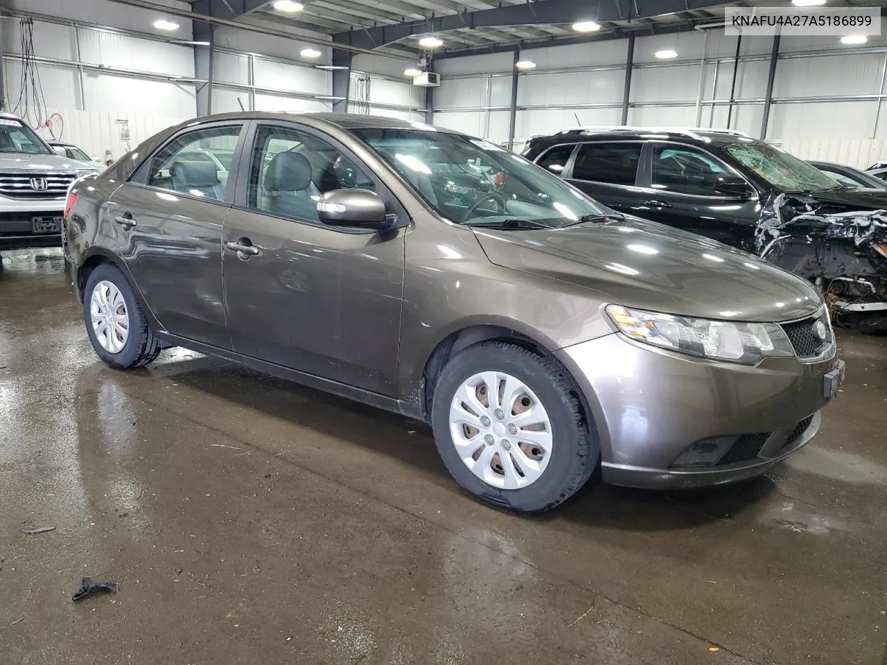 2010 Kia Forte Ex VIN: KNAFU4A27A5186899 Lot: 55601074