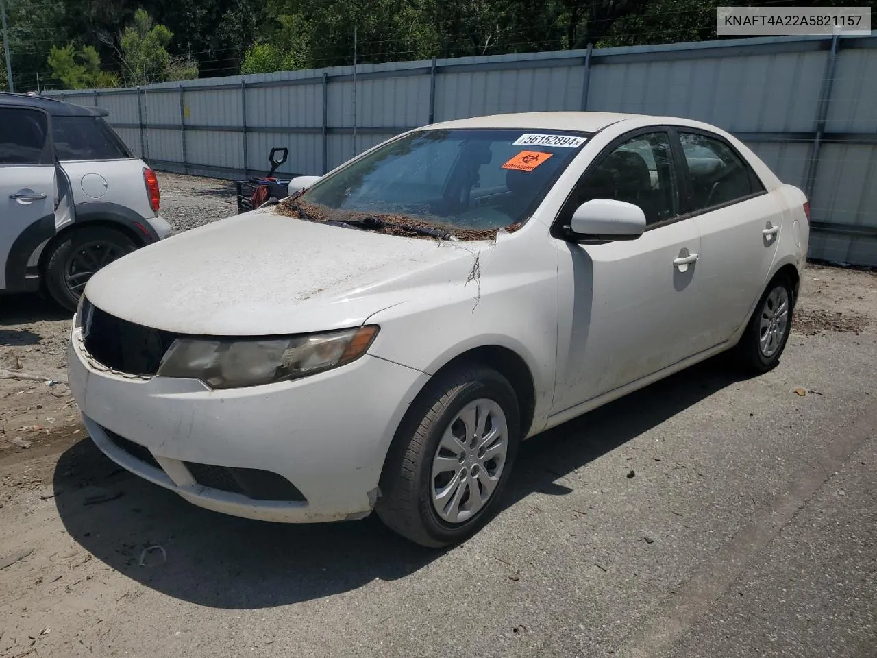 2010 Kia Forte Lx VIN: KNAFT4A22A5821157 Lot: 56152894