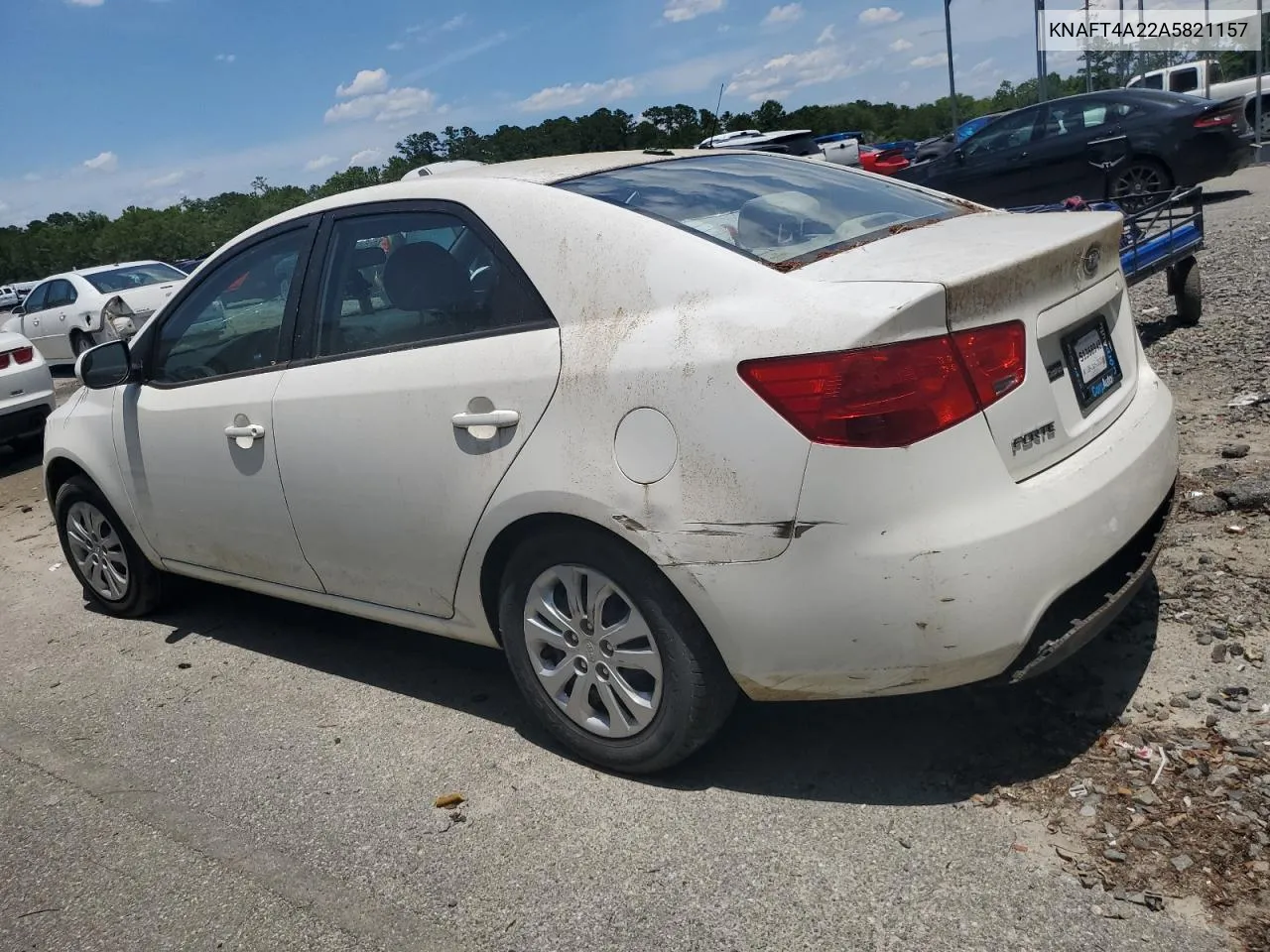 2010 Kia Forte Lx VIN: KNAFT4A22A5821157 Lot: 56152894