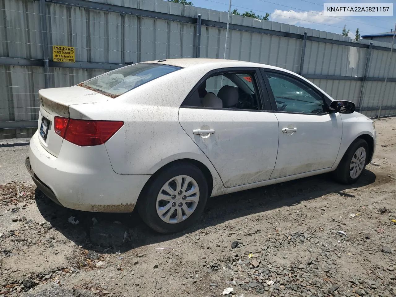 2010 Kia Forte Lx VIN: KNAFT4A22A5821157 Lot: 56152894