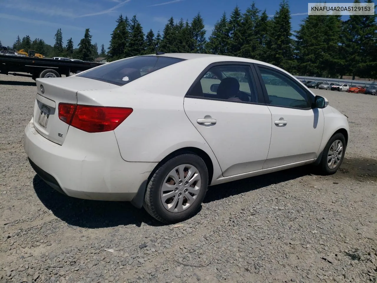 2010 Kia Forte Ex VIN: KNAFU4A20A5129153 Lot: 58329824