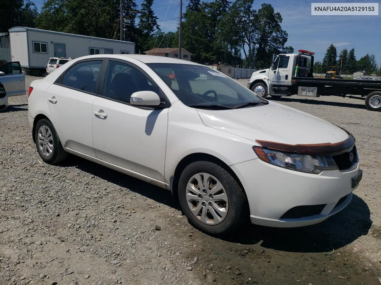 2010 Kia Forte Ex VIN: KNAFU4A20A5129153 Lot: 58329824