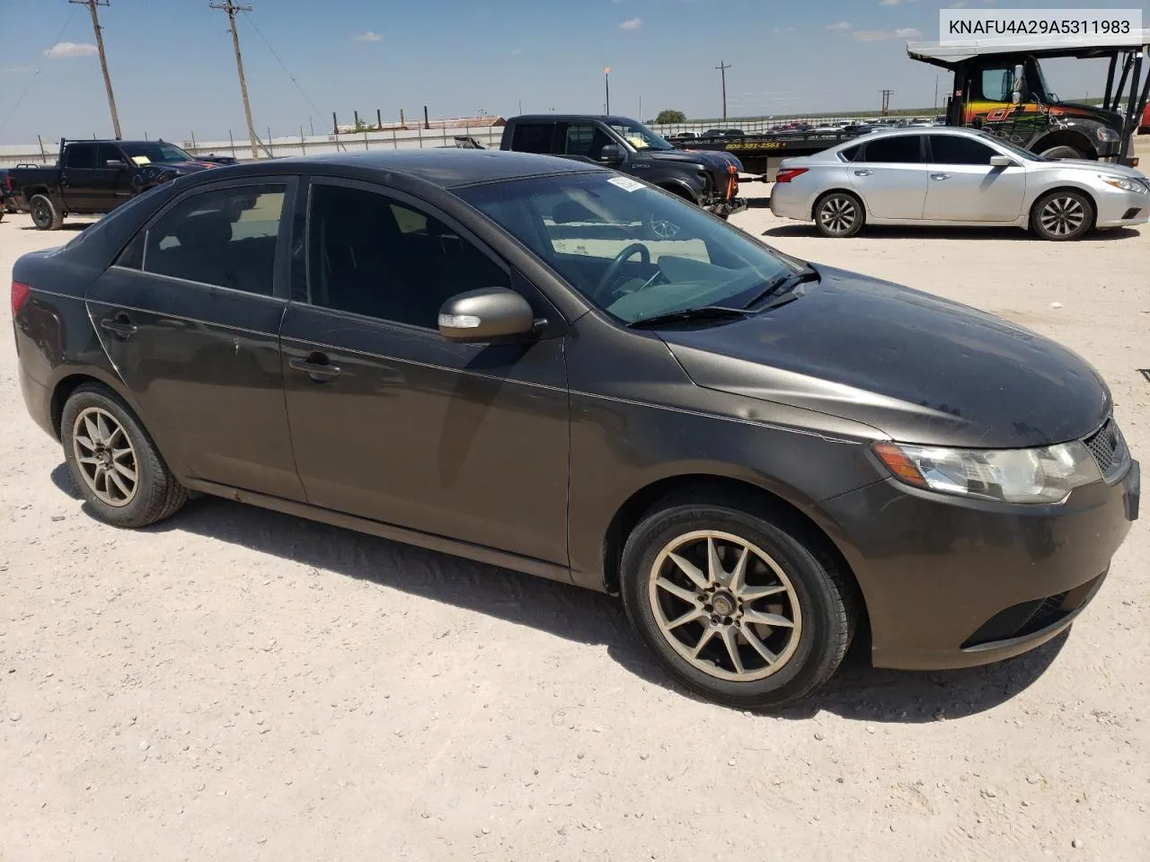 2010 Kia Forte Ex VIN: KNAFU4A29A5311983 Lot: 59234214