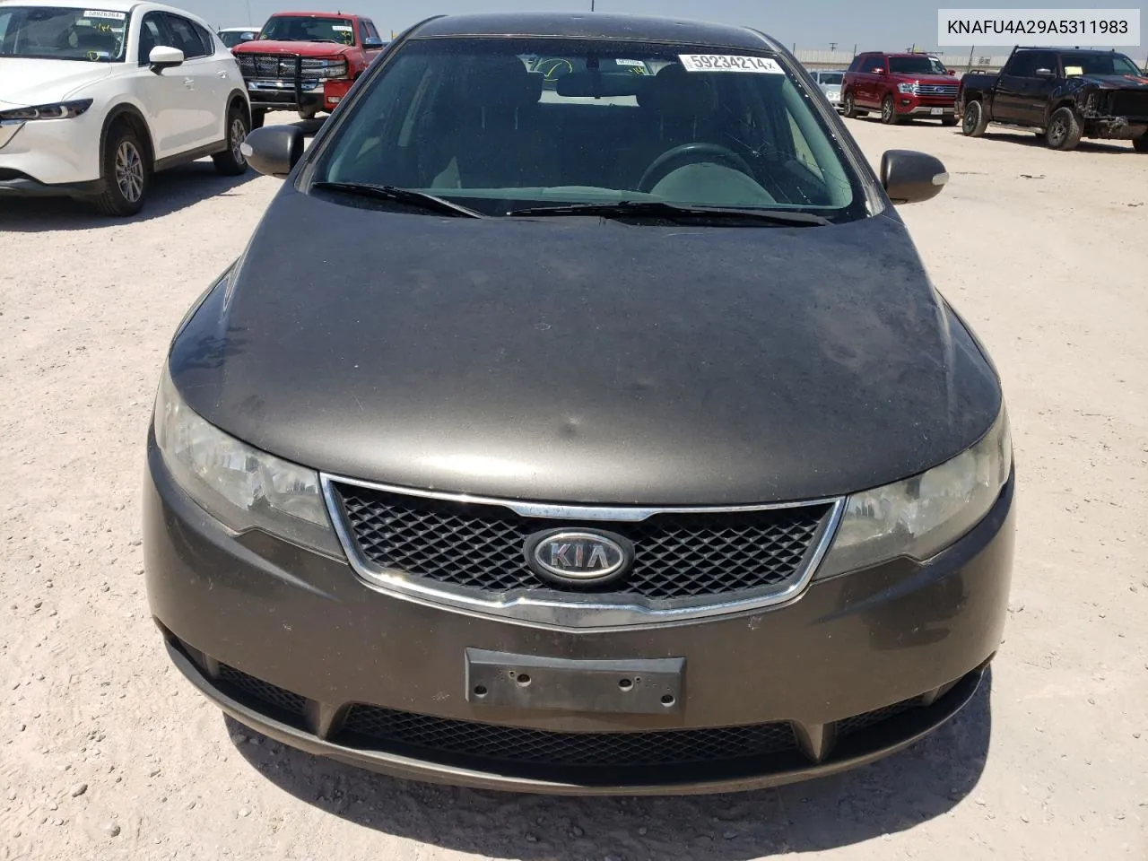 2010 Kia Forte Ex VIN: KNAFU4A29A5311983 Lot: 59234214