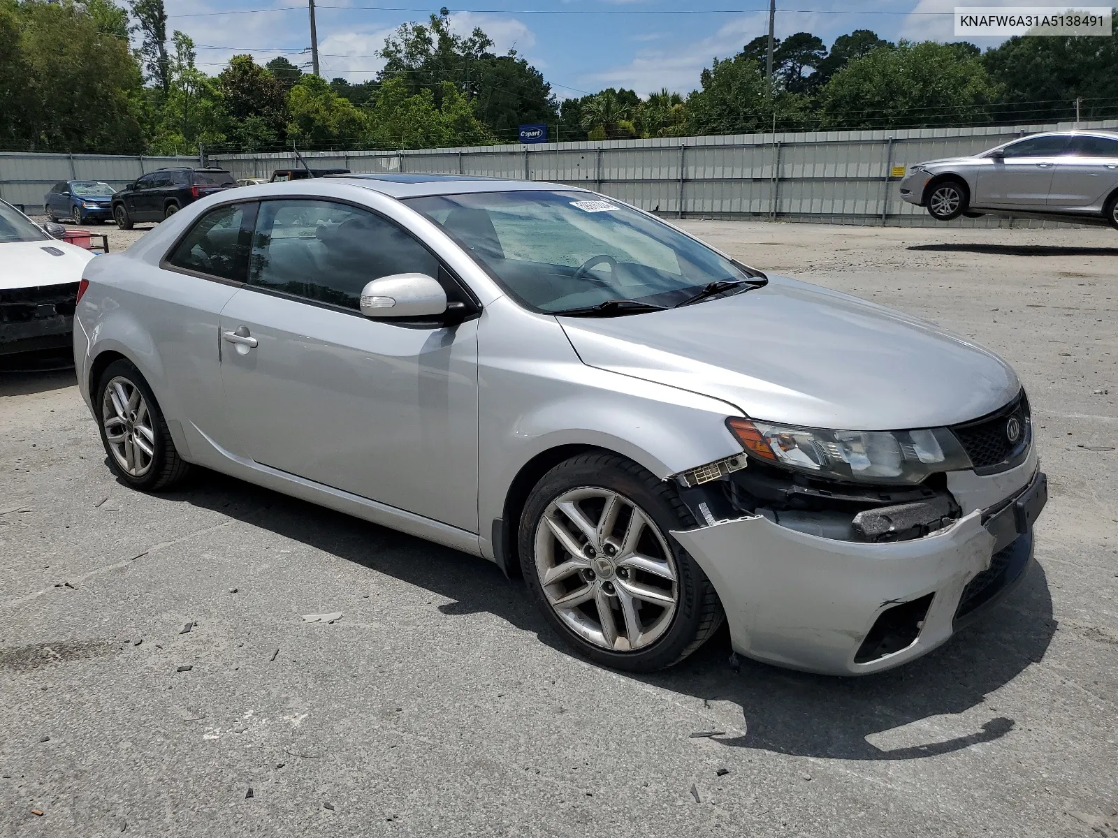 KNAFW6A31A5138491 2010 Kia Forte Sx