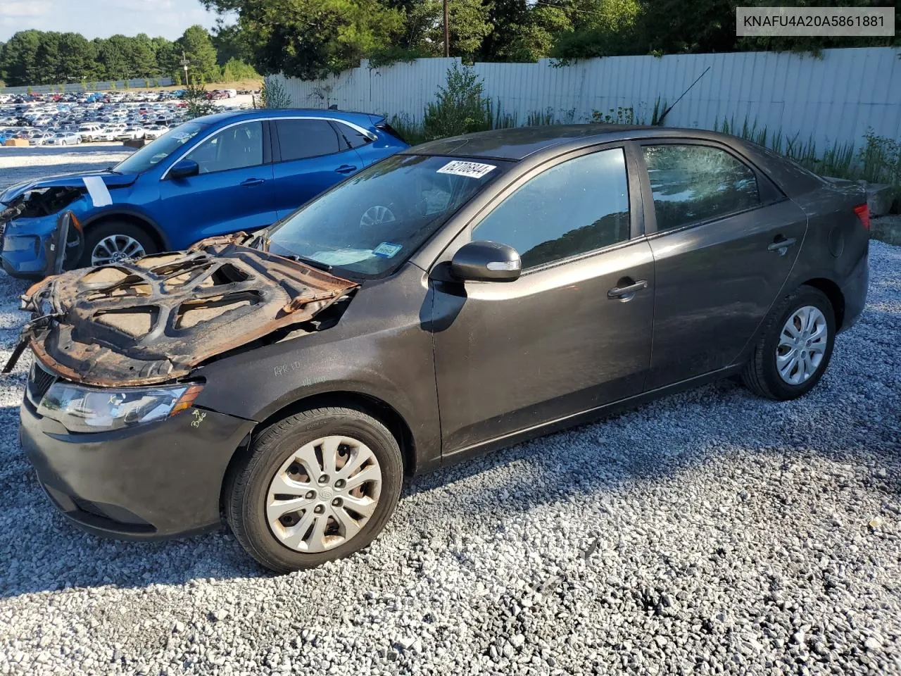 2010 Kia Forte Ex VIN: KNAFU4A20A5861881 Lot: 62706844