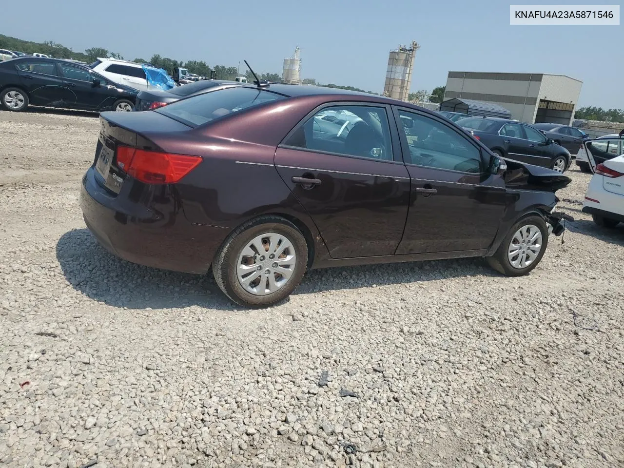 2010 Kia Forte Ex VIN: KNAFU4A23A5871546 Lot: 63294834