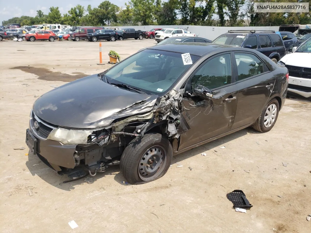 2010 Kia Forte Ex VIN: KNAFU4A28A5837716 Lot: 64754594