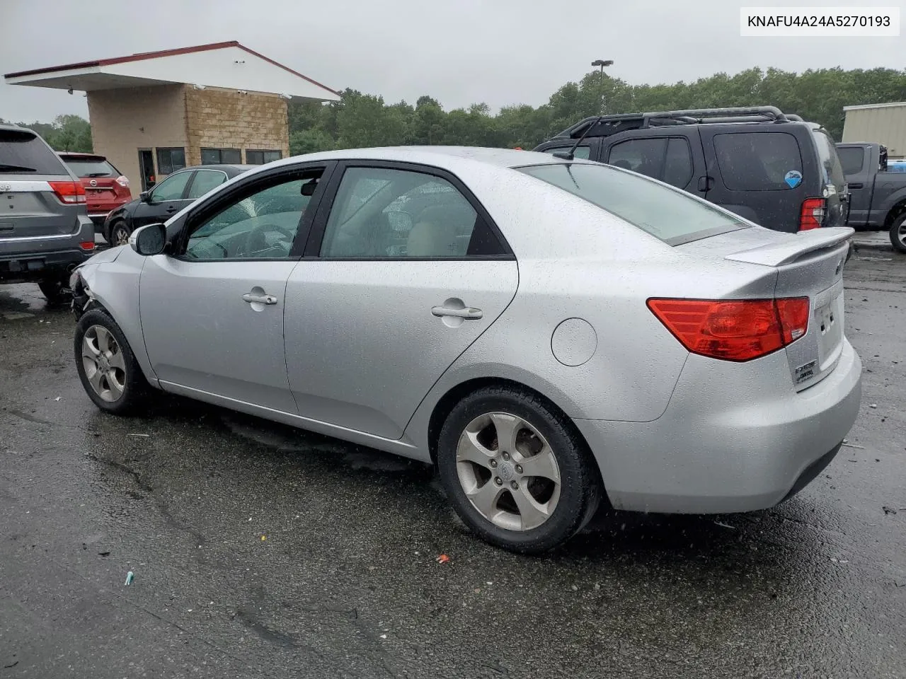 2010 Kia Forte Ex VIN: KNAFU4A24A5270193 Lot: 65711294