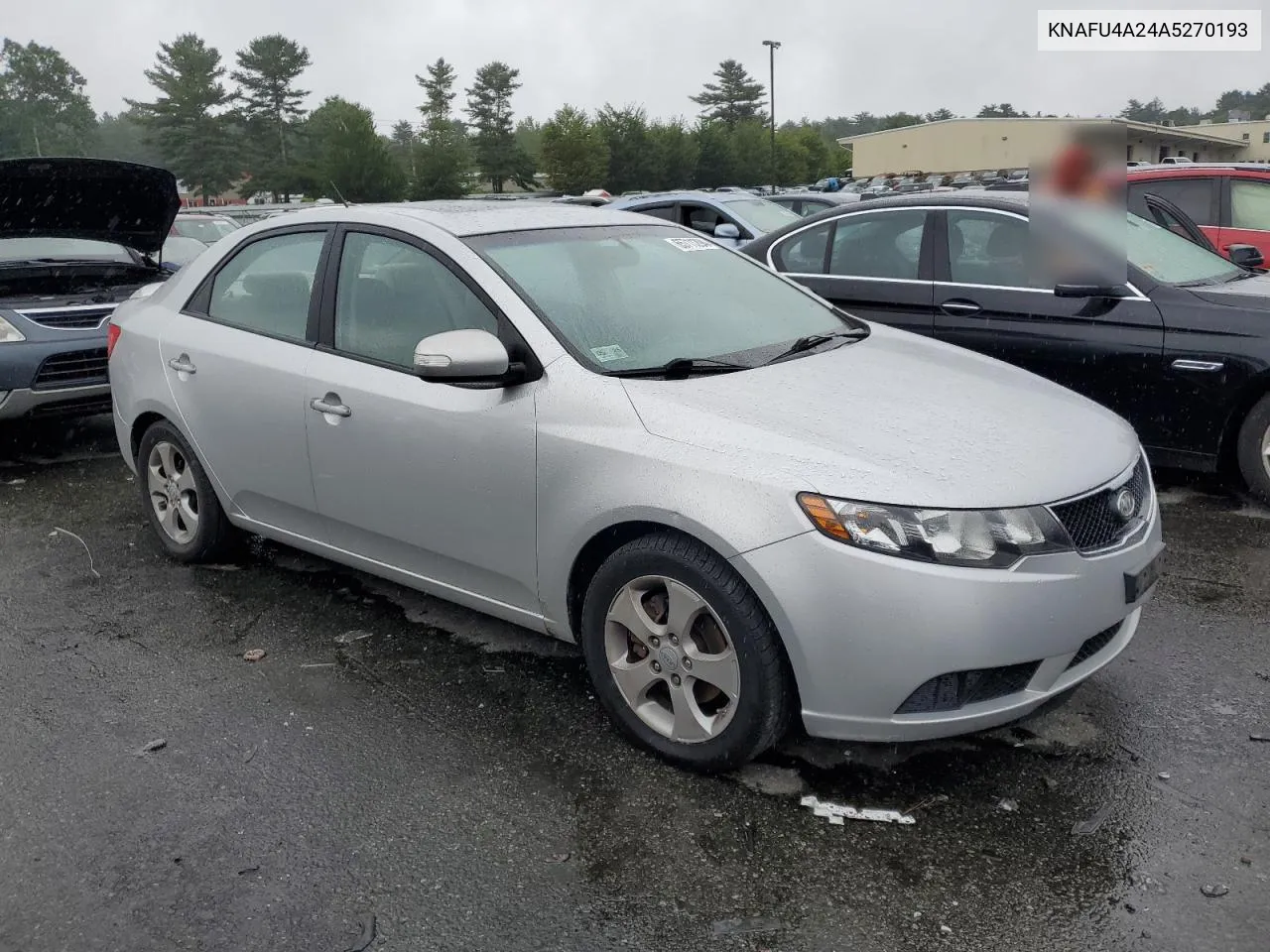 2010 Kia Forte Ex VIN: KNAFU4A24A5270193 Lot: 65711294