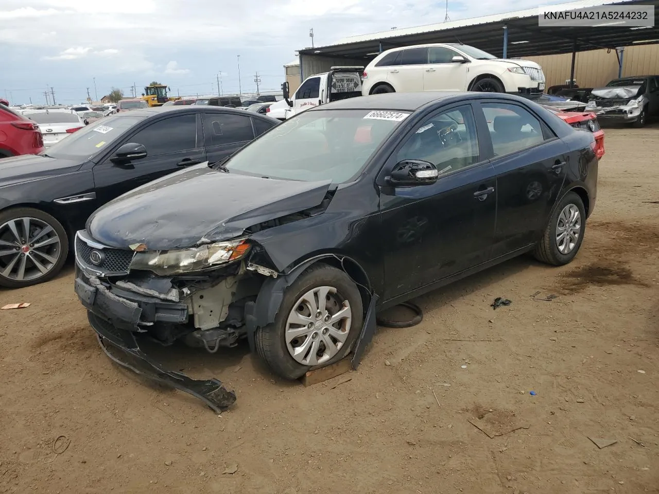 2010 Kia Forte Ex VIN: KNAFU4A21A5244232 Lot: 66602574