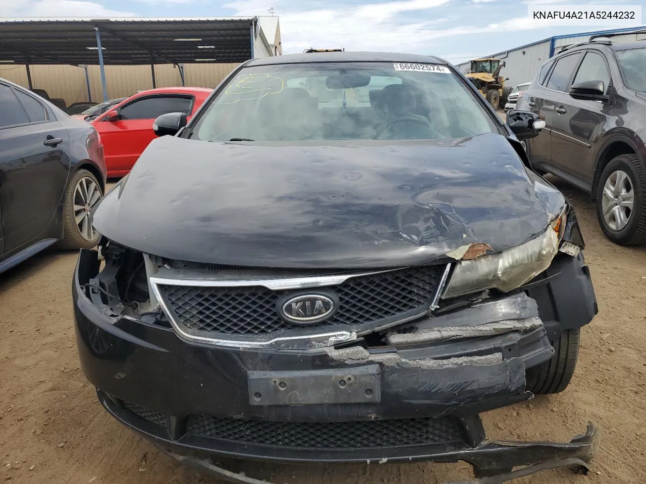 2010 Kia Forte Ex VIN: KNAFU4A21A5244232 Lot: 66602574