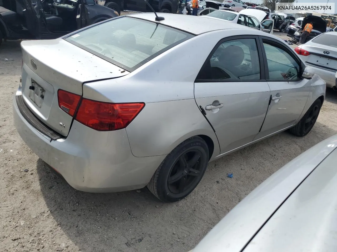 2010 Kia Forte Ex VIN: KNAFU4A26A5267974 Lot: 67608504