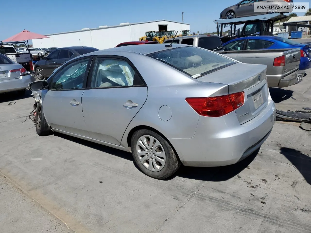 2010 Kia Forte Ex VIN: KNAFU4A24A5142889 Lot: 68023104