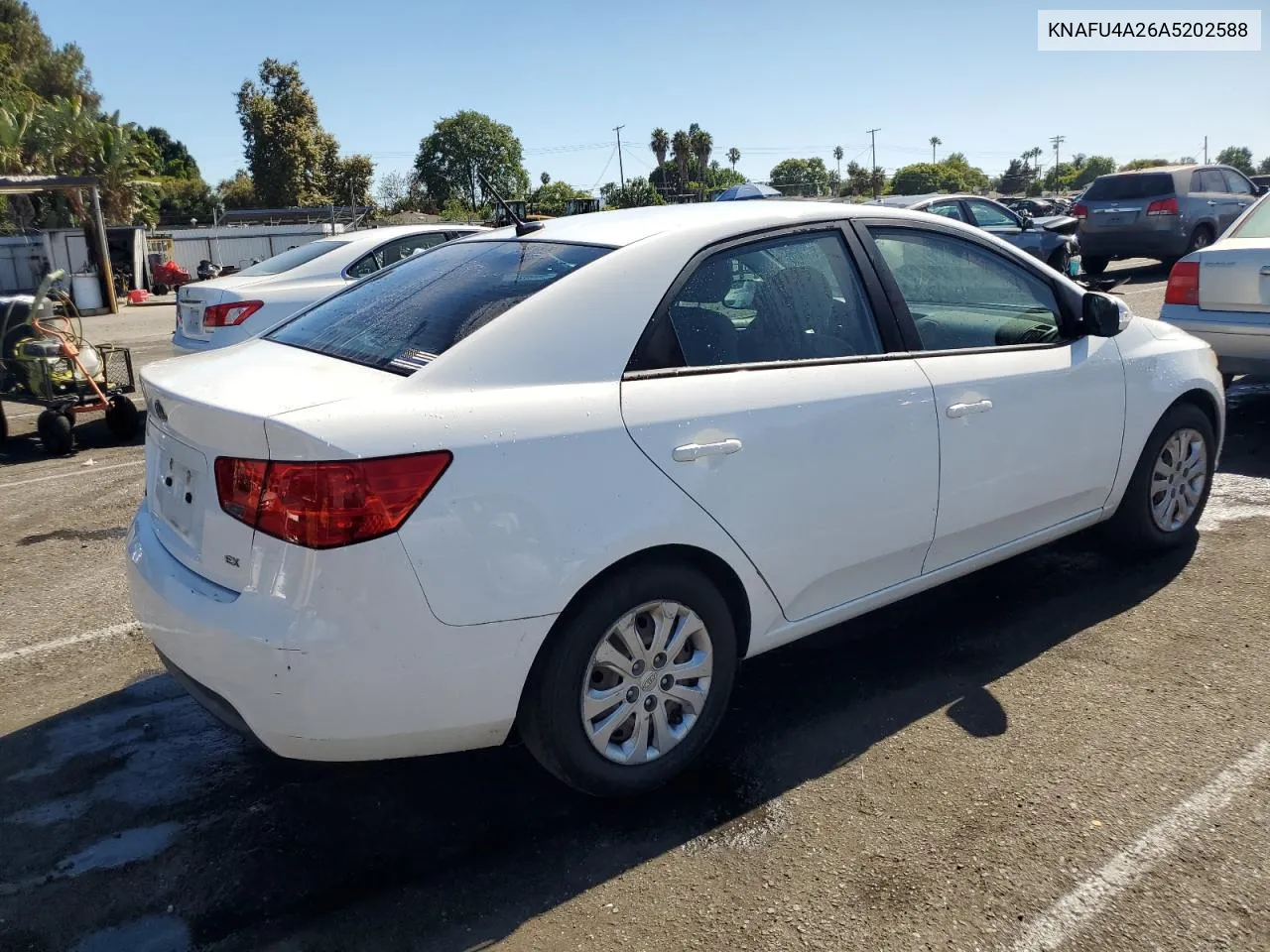 2010 Kia Forte Ex VIN: KNAFU4A26A5202588 Lot: 68184394