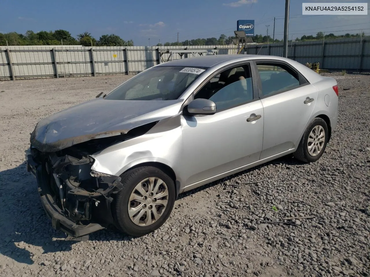 2010 Kia Forte Ex VIN: KNAFU4A29A5254152 Lot: 68304574